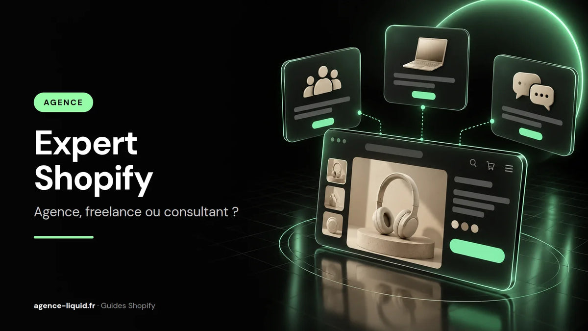 Agence, freelance ou consultant : trois profils pour accompagner une boutique Shopify