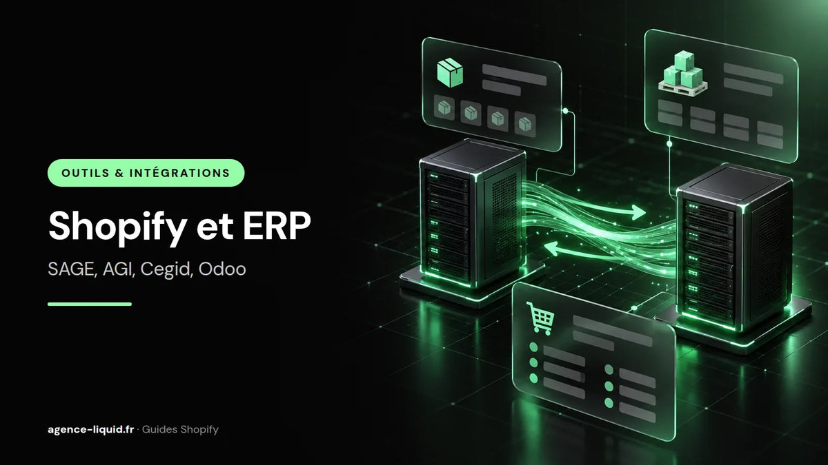 Synchronisation des données entre Shopify et un ERP