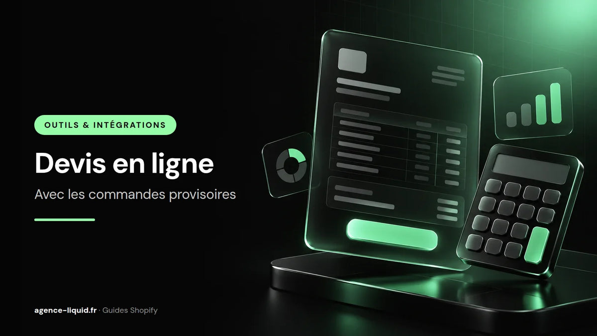 Devis en ligne et calculatrice pour la vente B2B sur Shopify