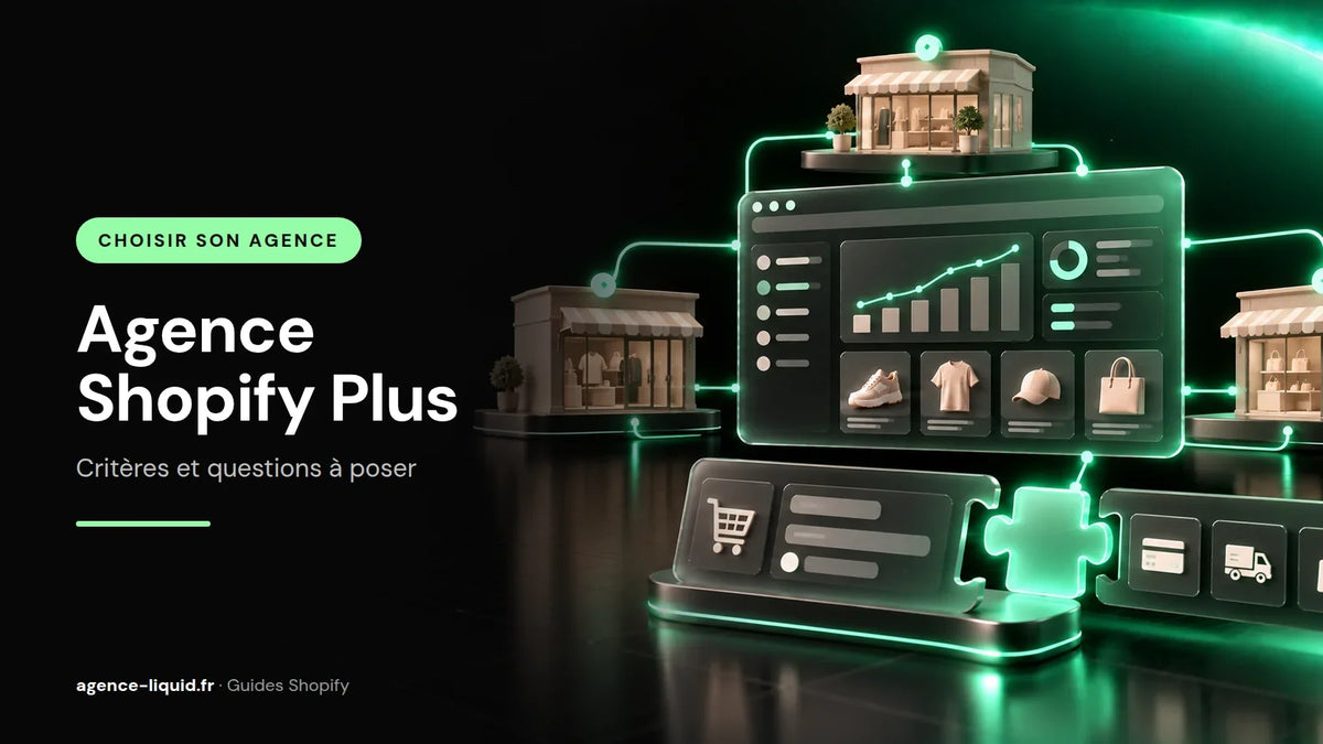 Bannière du guide Shopify : choisir son agence Shopify Plus