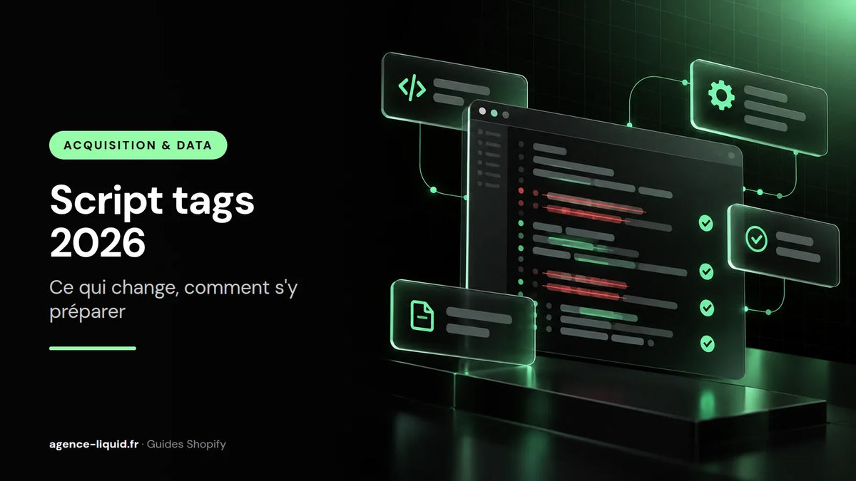 Audit des scripts d'une boutique Shopify dans un éditeur de code